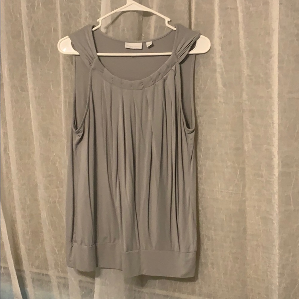 Light gray New York and Company tank top